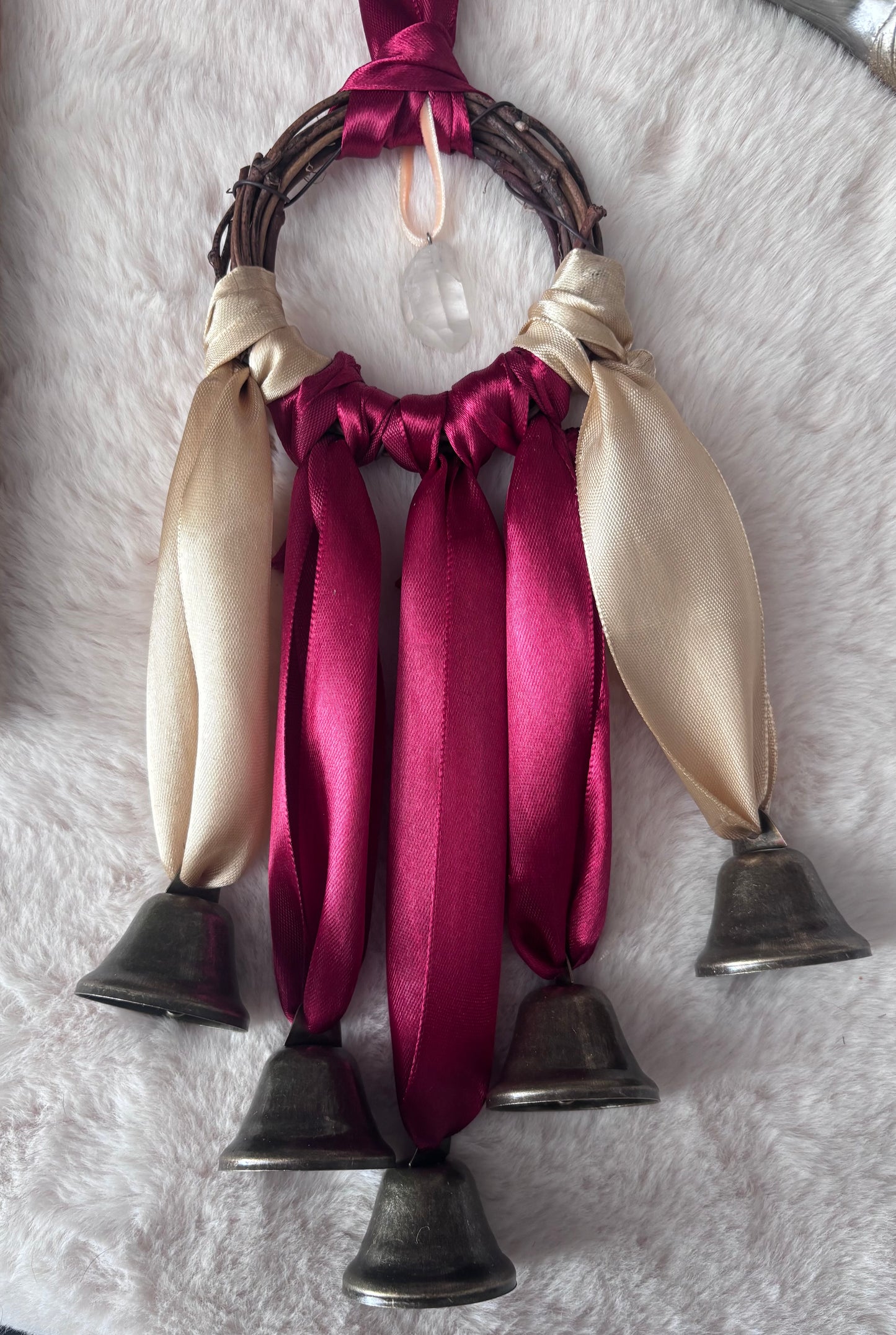 Garnet and Gold Witch Bells