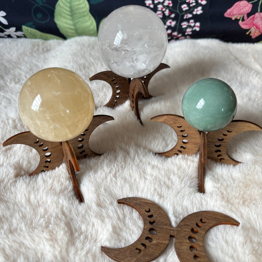 Interlocking Moon Sphere Stand