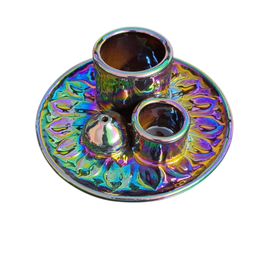 Rainbow Incense Burner