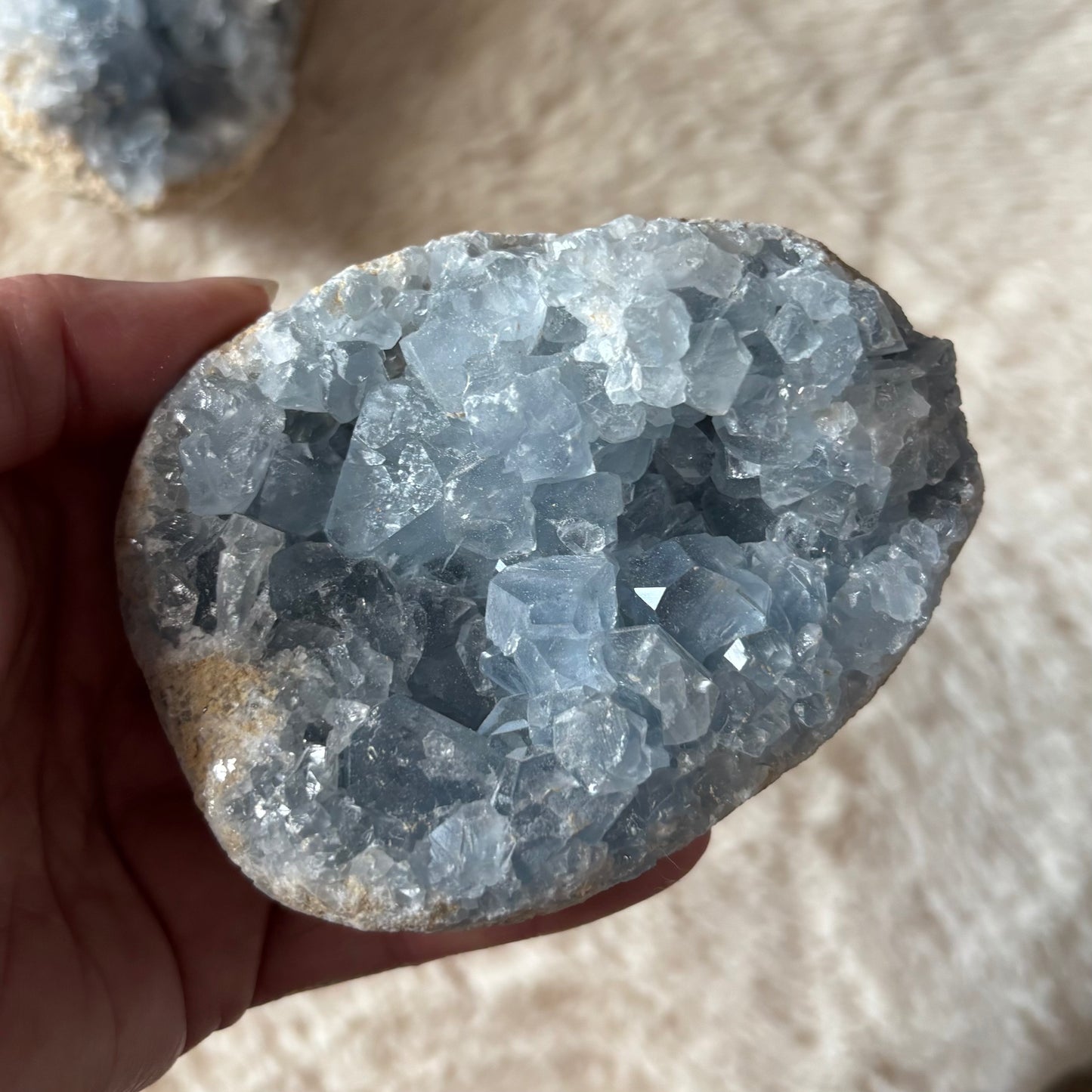 Celestite Cluster