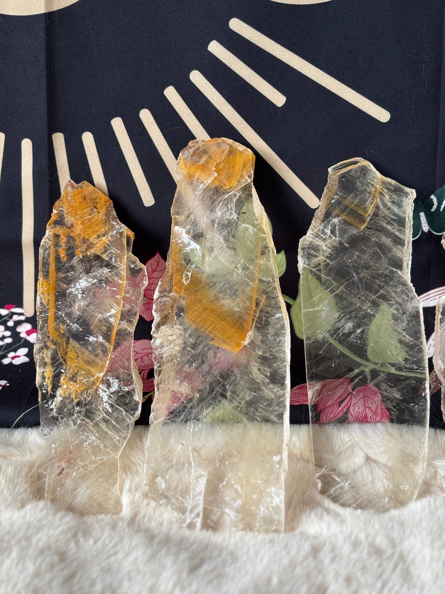 Gold Phantom Selenite