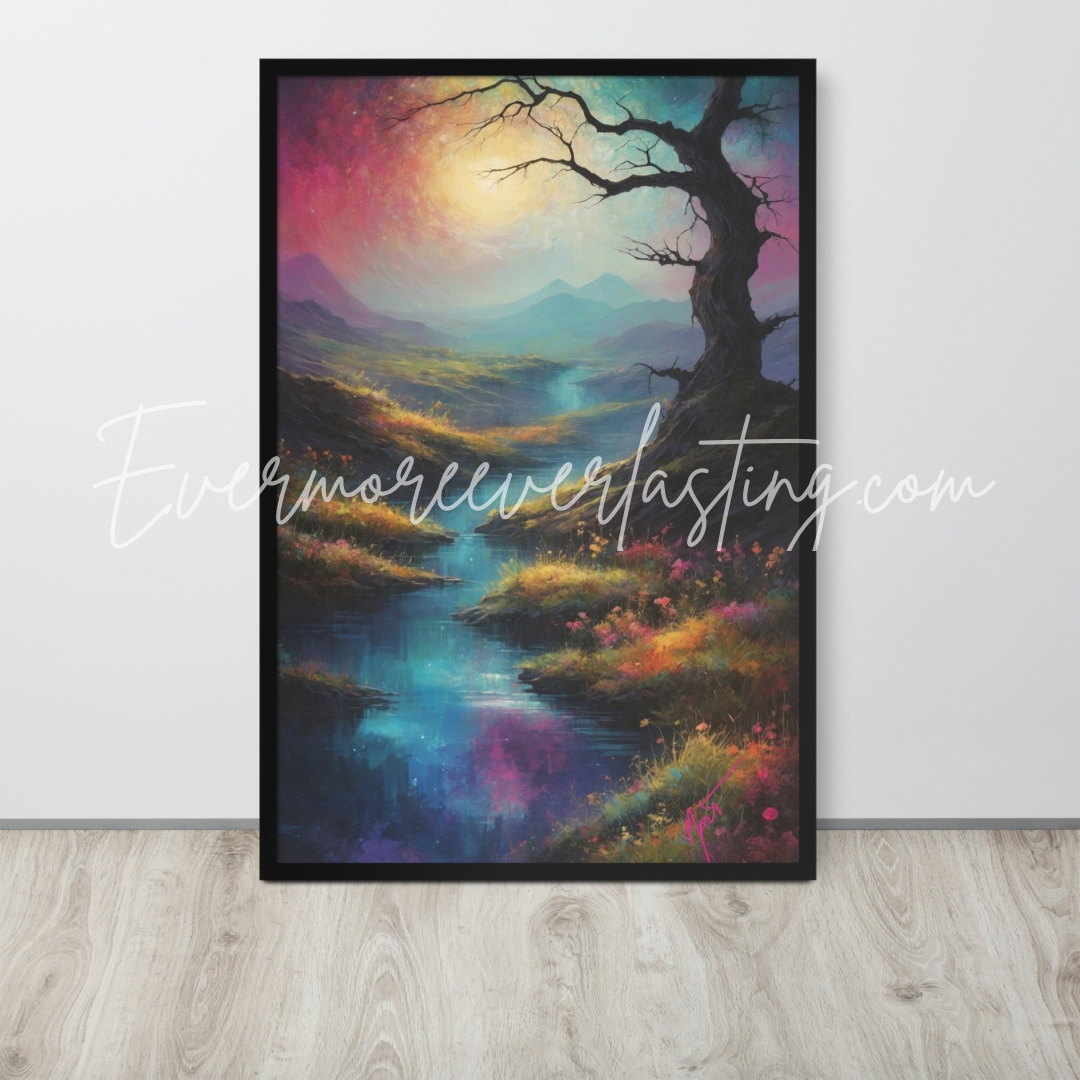 Mystic River Framed poster