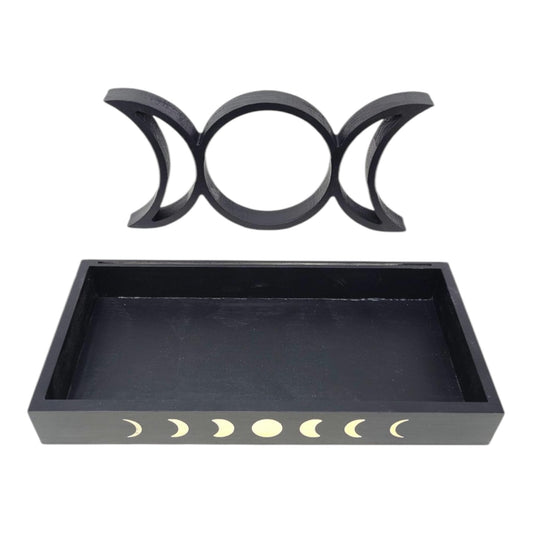 Triple Moon Tarot Tray