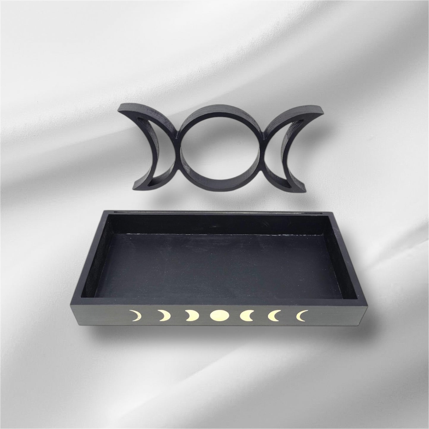 Triple Moon Tarot Tray