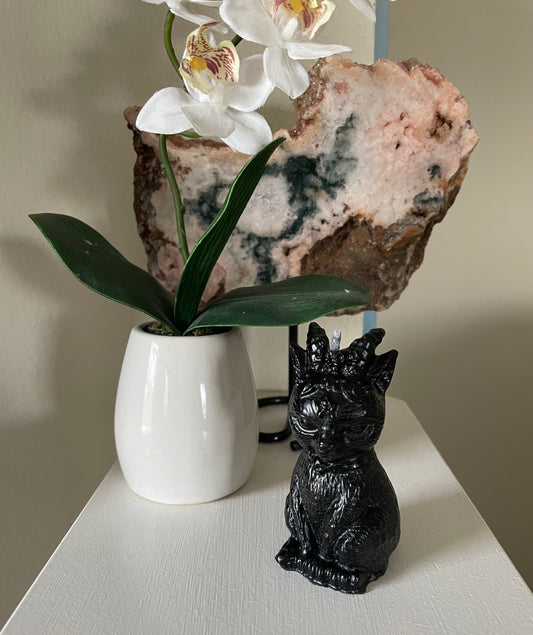 Witchy Kitty Candle - Executive Gypsy