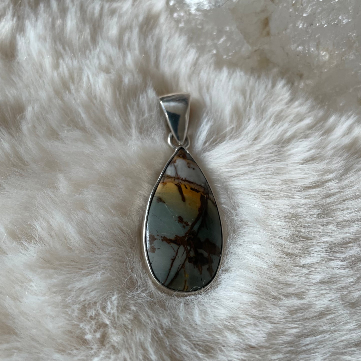 Red Creek Jasper pendant - Executive Gypsy