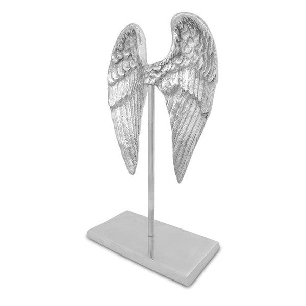 Recycled Aluminum Angel Wings Home Decor