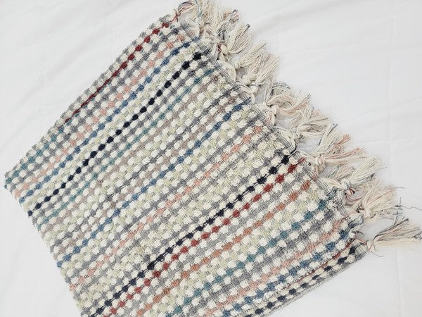 Organic Turkish Cotton Pom Pom Towels