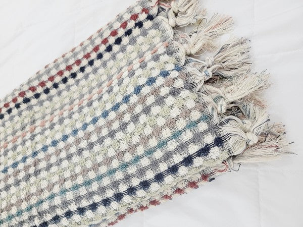 Organic Turkish Cotton Pom Pom Towels