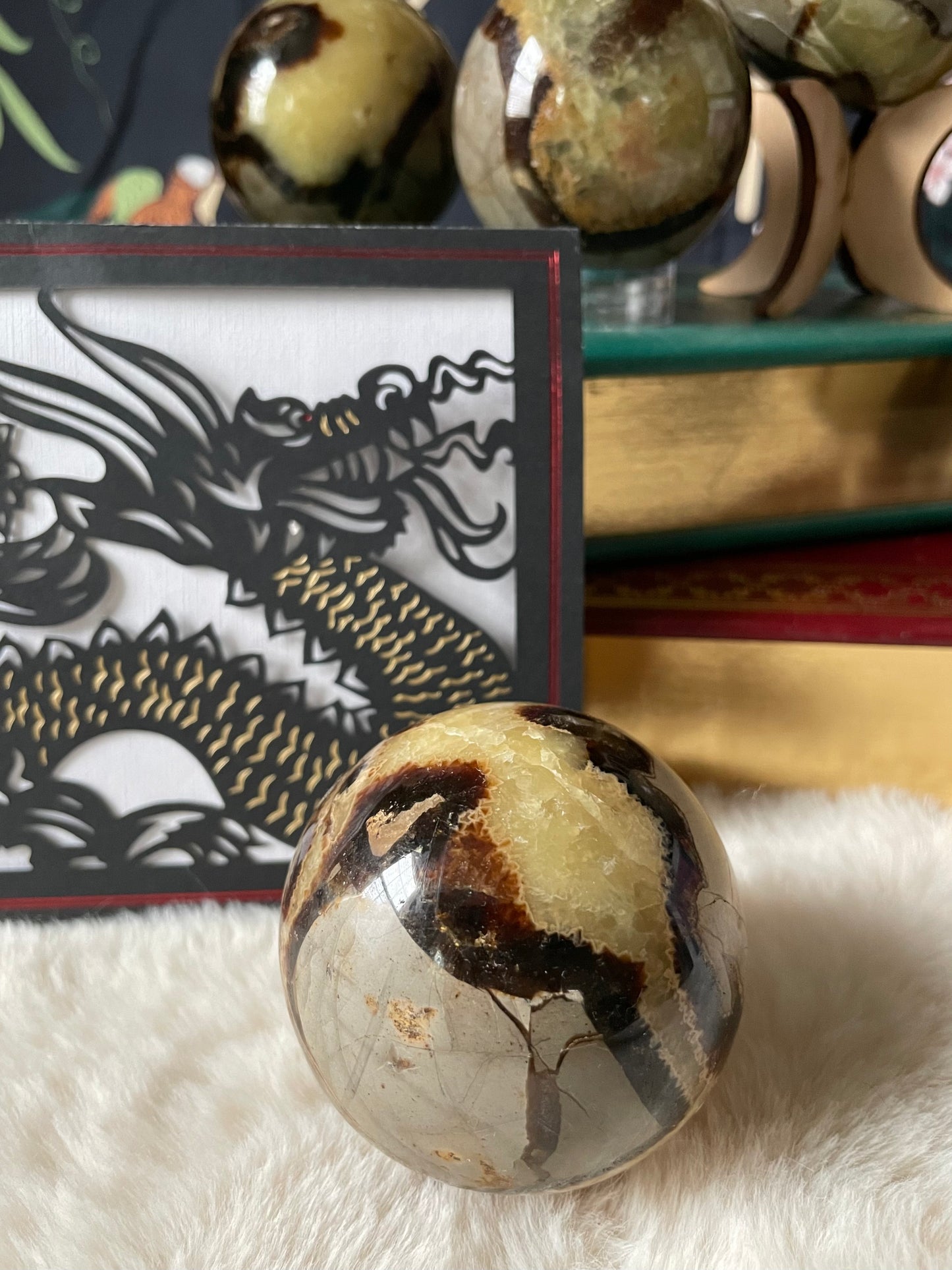 Septarian Sphere