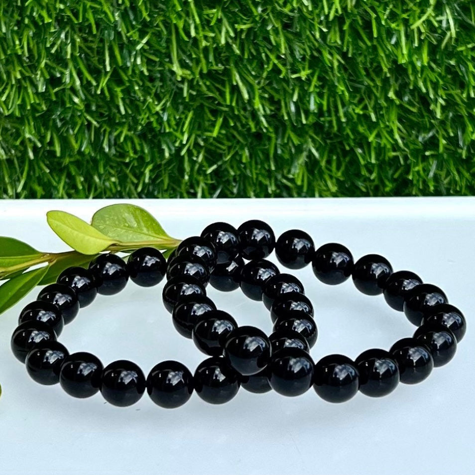 10mm Onyx Stretch Bracelet