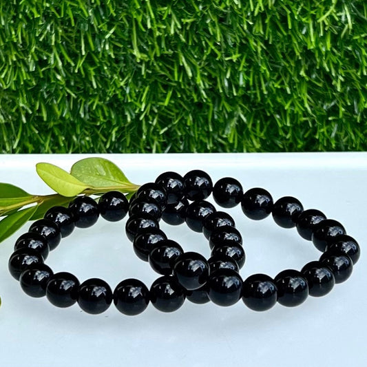 10mm Onyx Stretch Bracelet