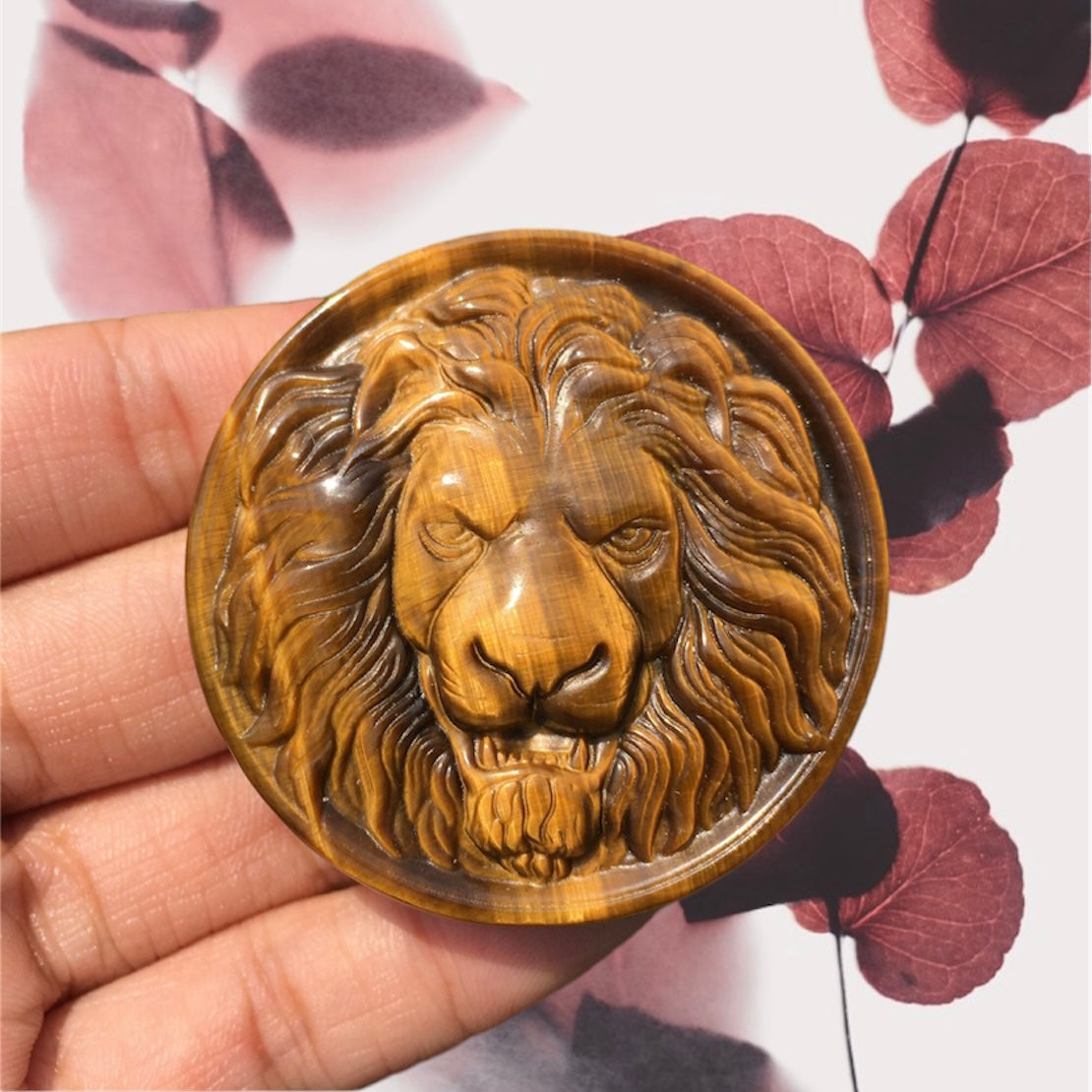 Tiger’s Eye Medallion