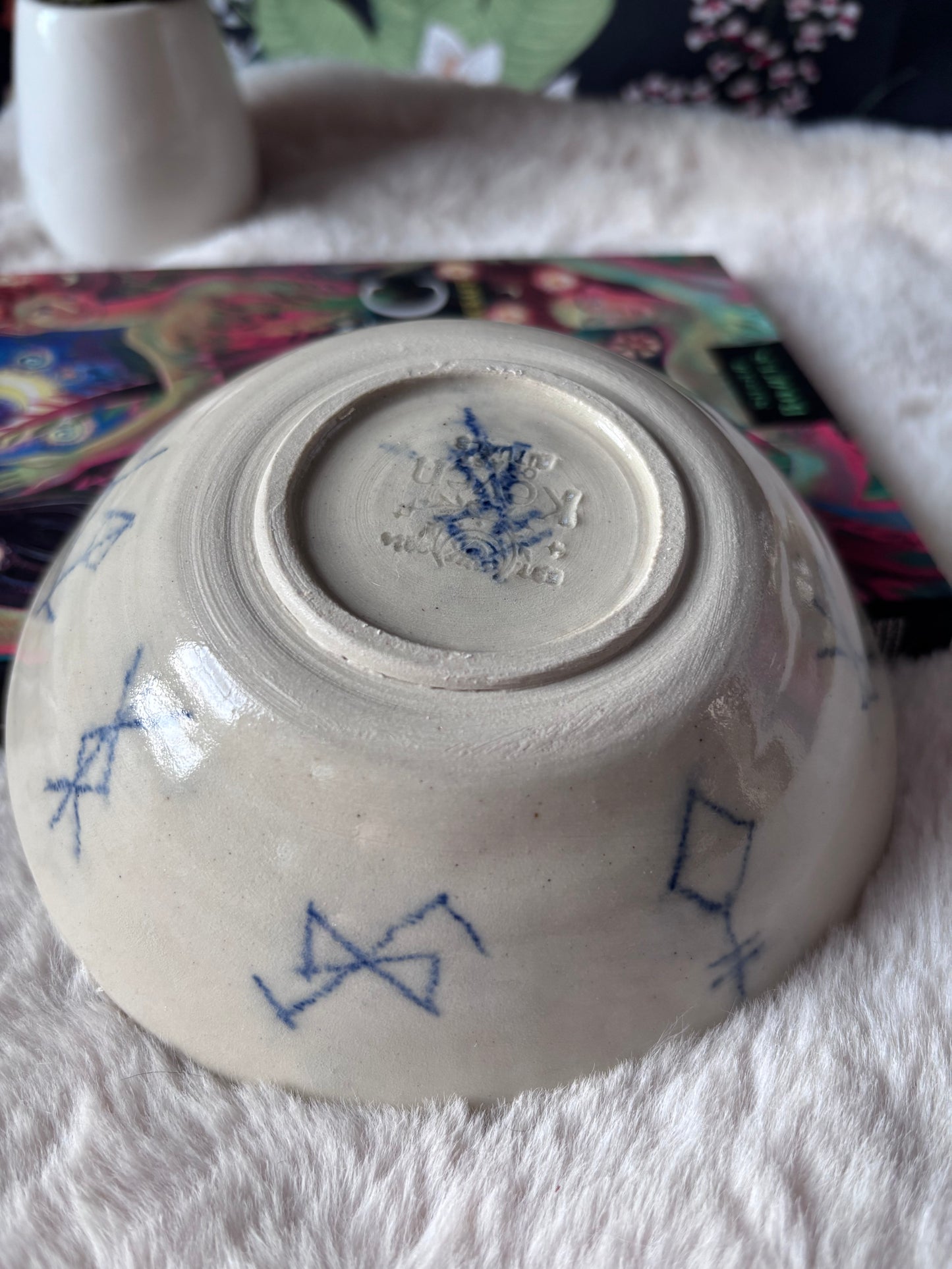 Bind Rune Ceramic Bowls and Vessels