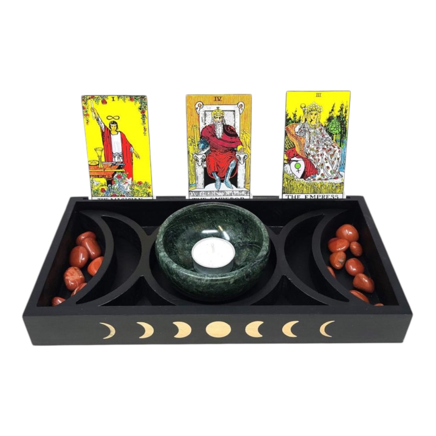 Triple Moon Tarot Tray