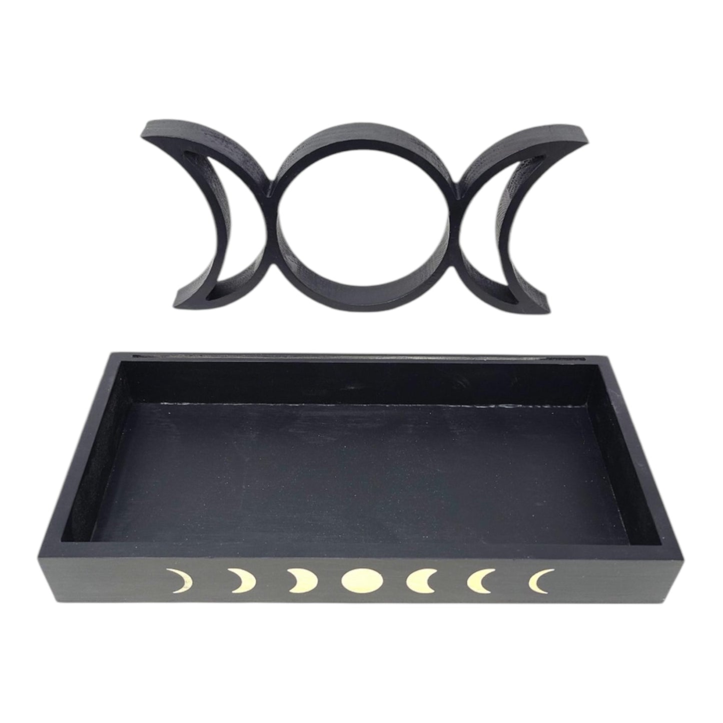 Triple Moon Tarot Tray