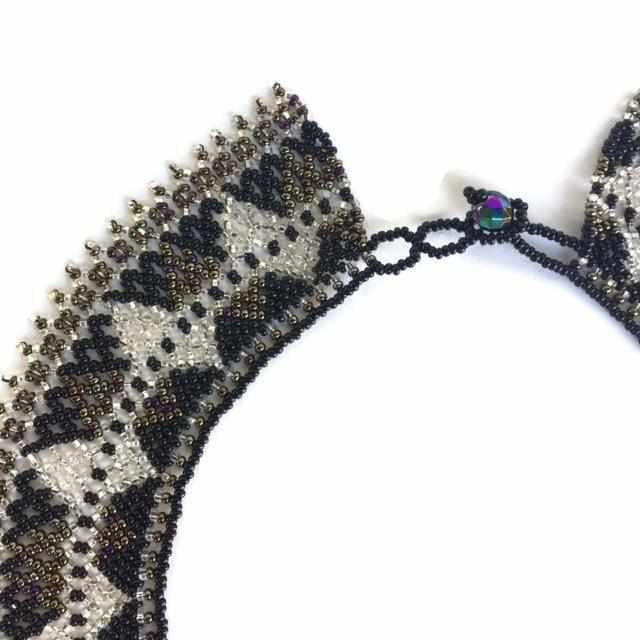 Seed Bead Collar Necklace