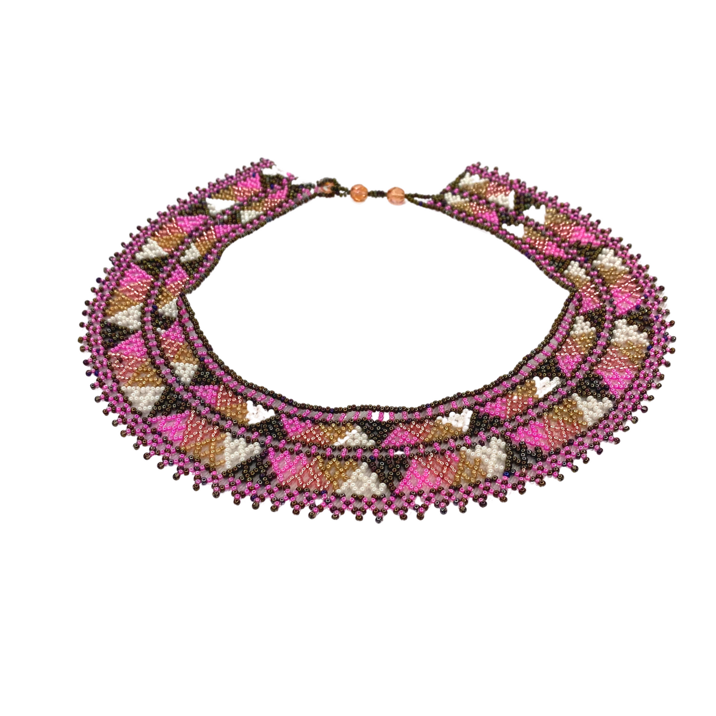 Seed Bead Collar Necklace