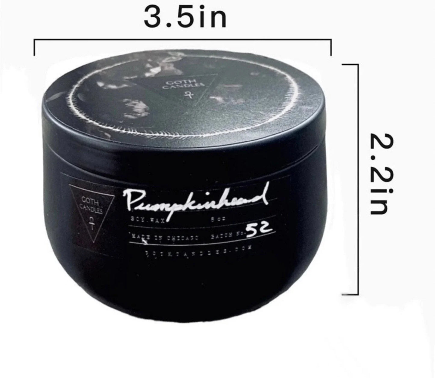 Burning Leaves & Fireplace Scented Candle – October Rust 8oz