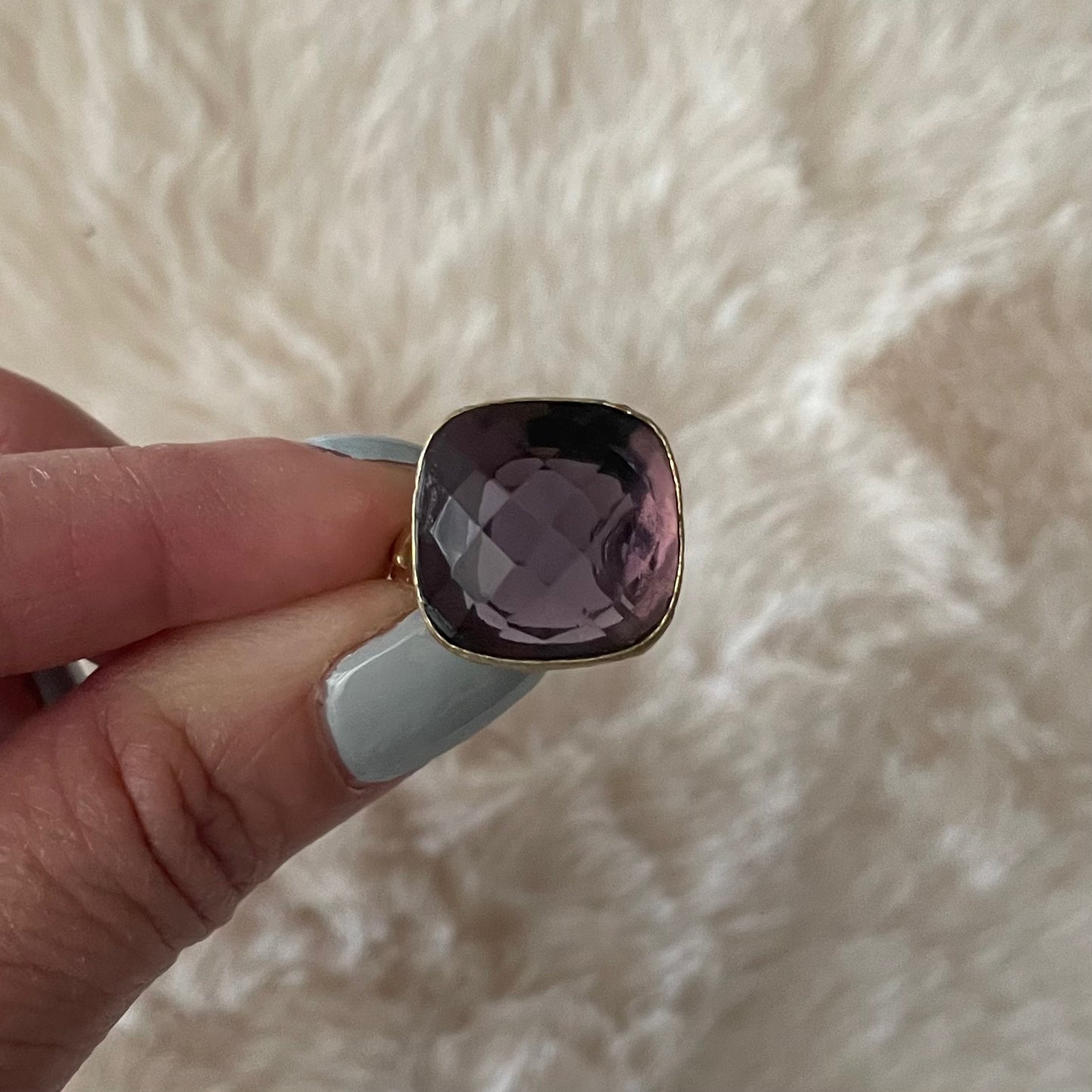 Cushion Cut Gemstone Ring - Executive Gypsy