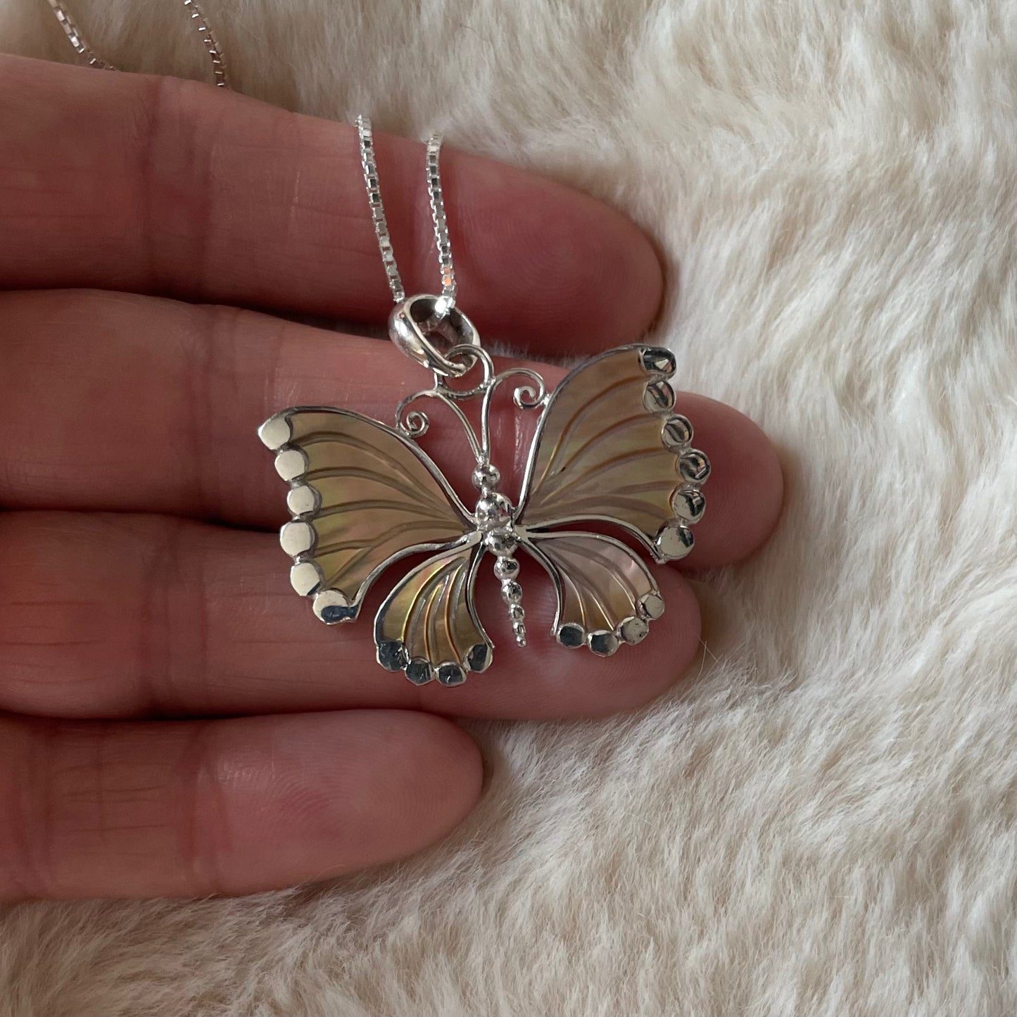 Butterfly Shell Necklace