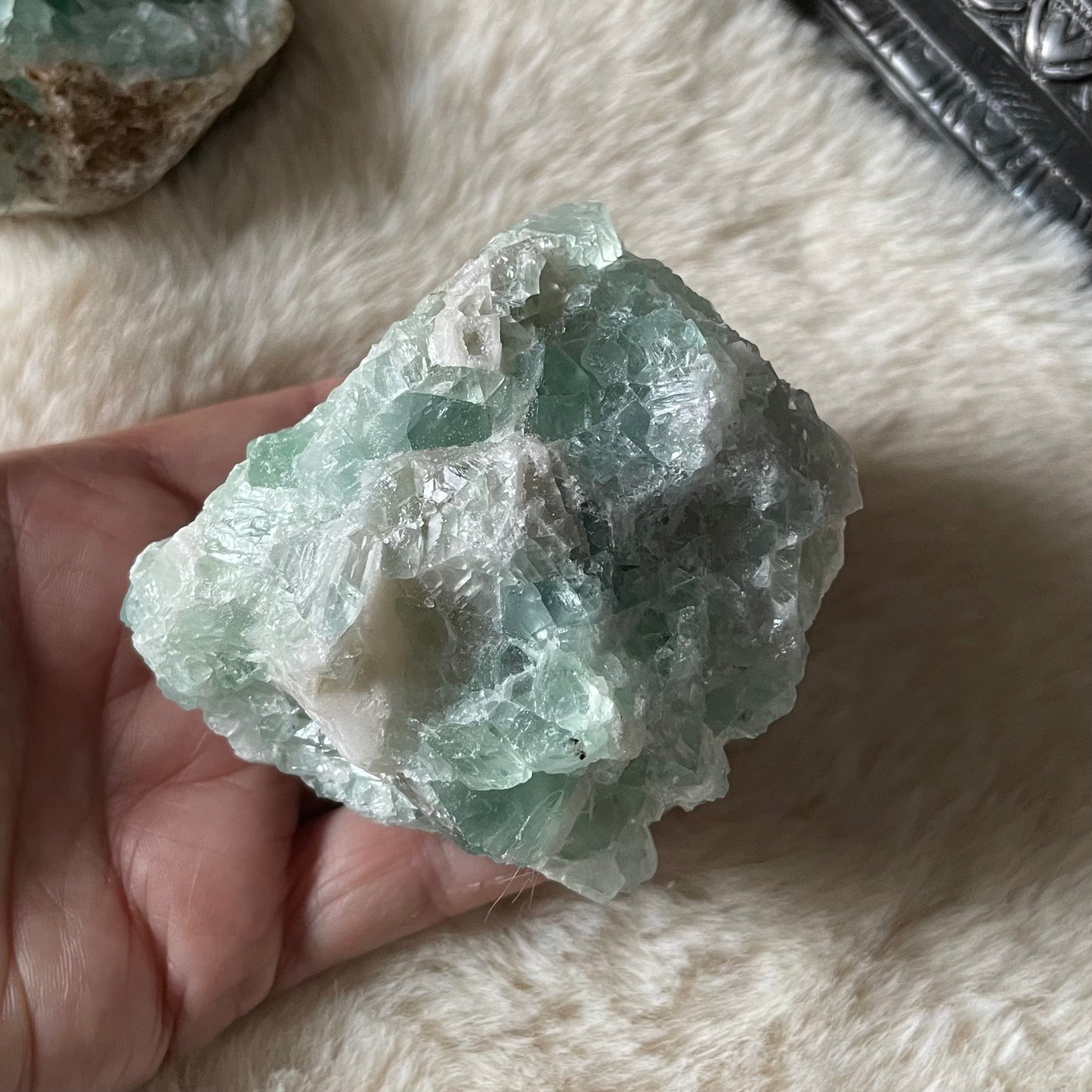 Raw Fluorite