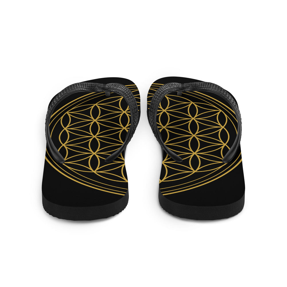 Flower of Life Flip-Flops