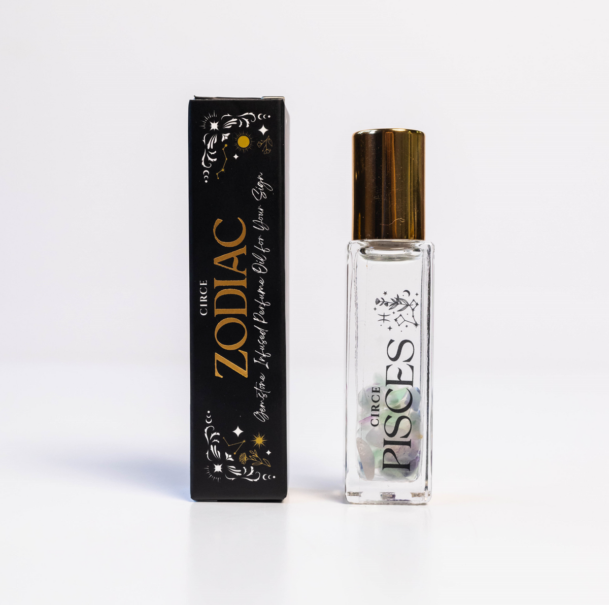 Zodiac Perfume Oil Gemstone‑Infused Zodiac Scents