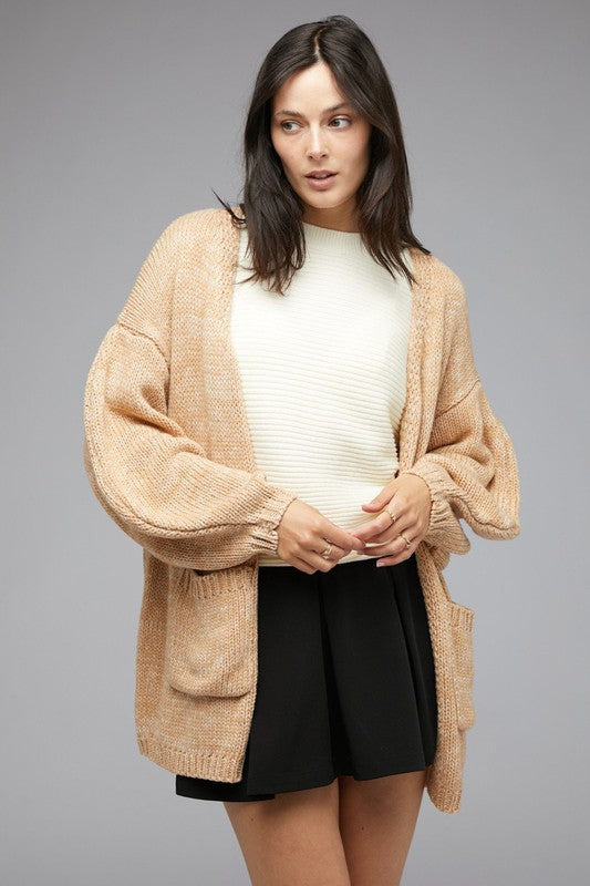 KNIT LONG SLEEVE CARDIGAN - Executive Gypsy