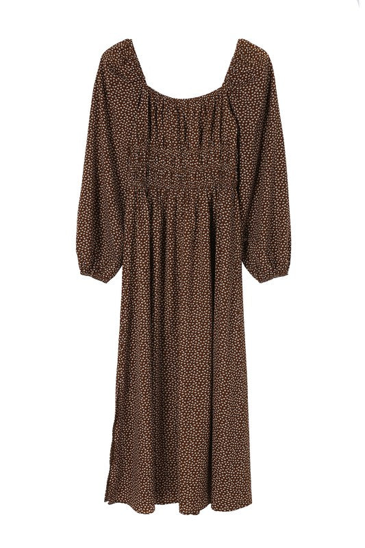 Square neck vintage puff dress - Executive Gypsy