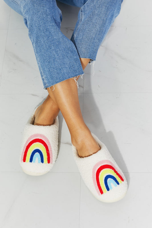 Rainbow Plush Slipper - Executive Gypsy