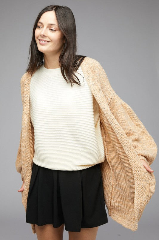 KNIT LONG SLEEVE CARDIGAN - Executive Gypsy