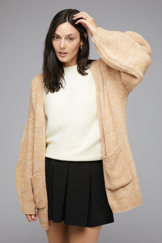 KNIT LONG SLEEVE CARDIGAN - Executive Gypsy