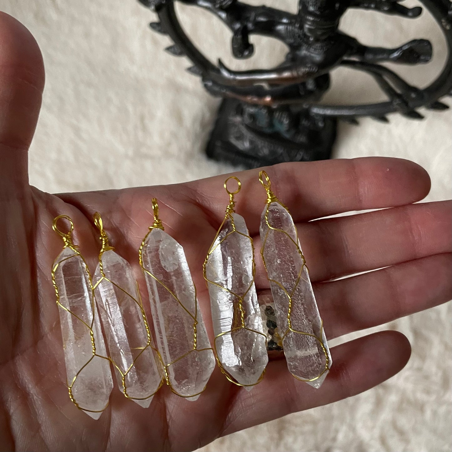 Lemurian Quartz Pendant - Executive Gypsy