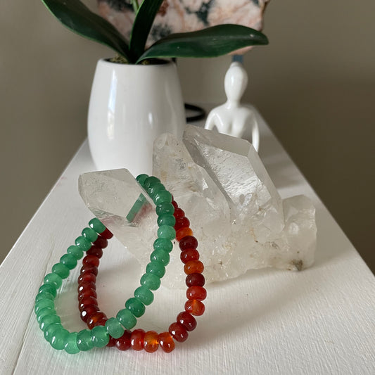 Faceted Rondelle Beaded Bracelets - Executive Gypsy