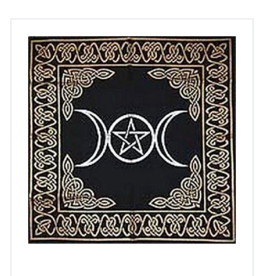 Triple Moon Altar Cloth - Executive Gypsy