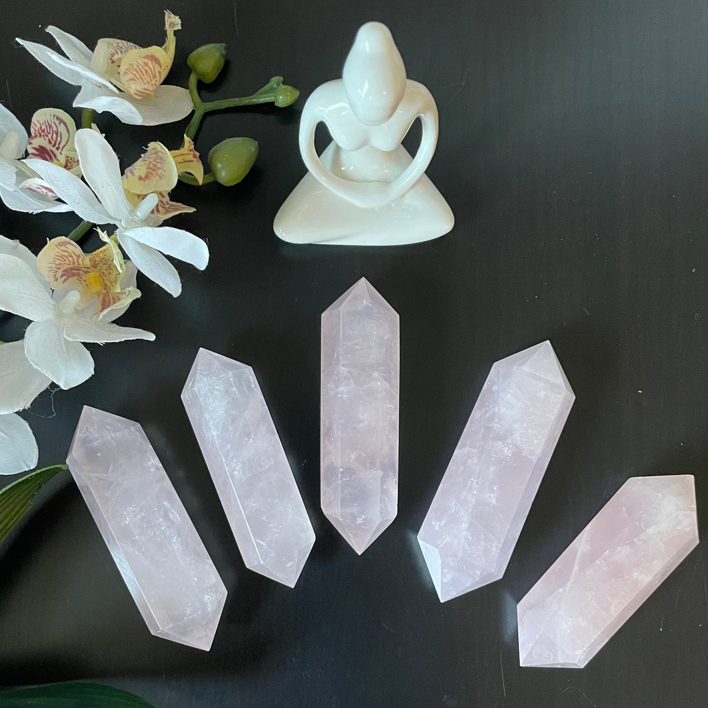 Double Terminated Rose Quartz - Executive Gypsy