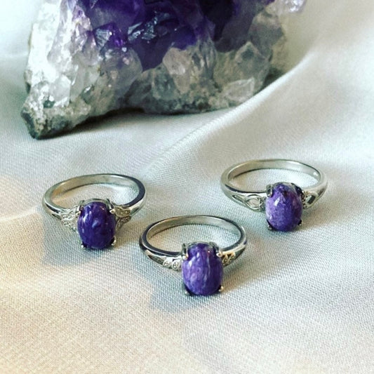 Charoite Ring - Executive Gypsy