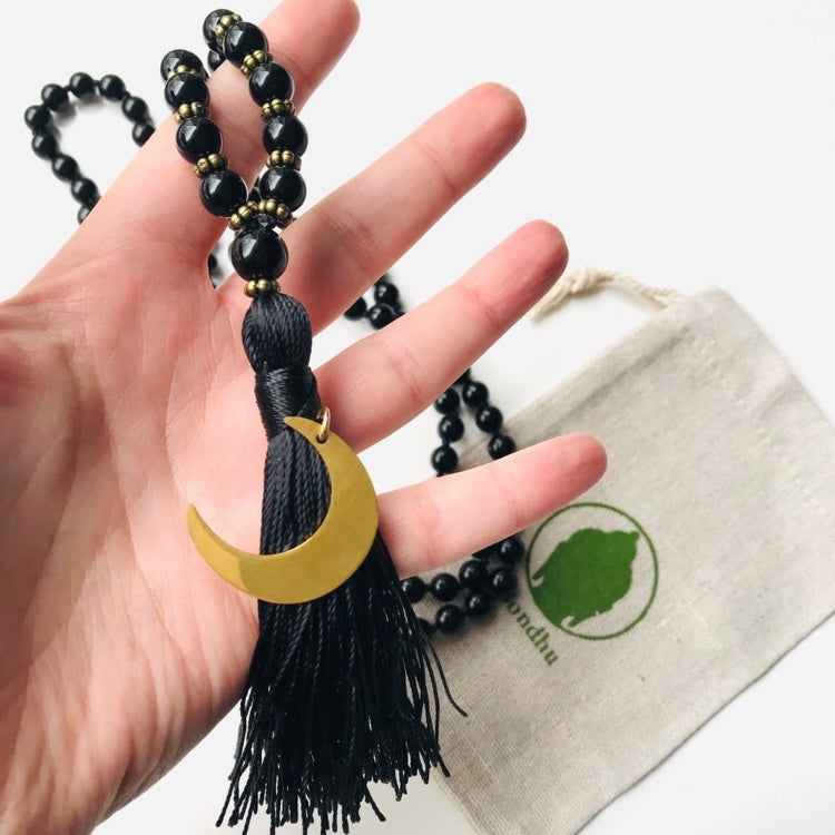 Onyx Mala Beads - Executive Gypsy