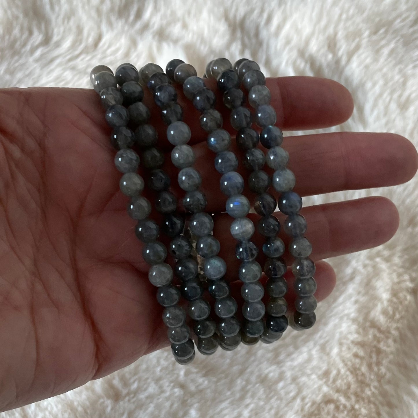 Labradorite stretch bracelet - Executive Gypsy