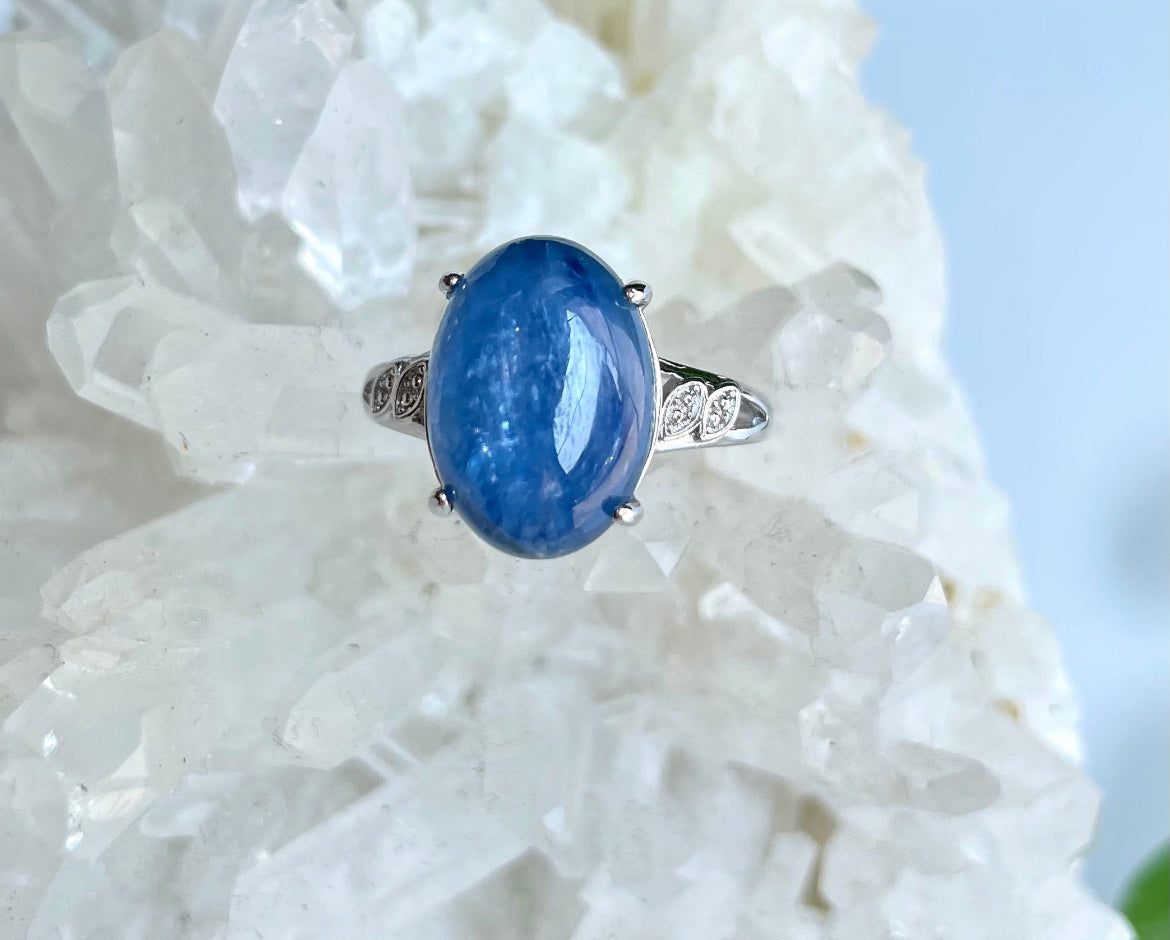 Blue Kyanite Ring - Executive Gypsy