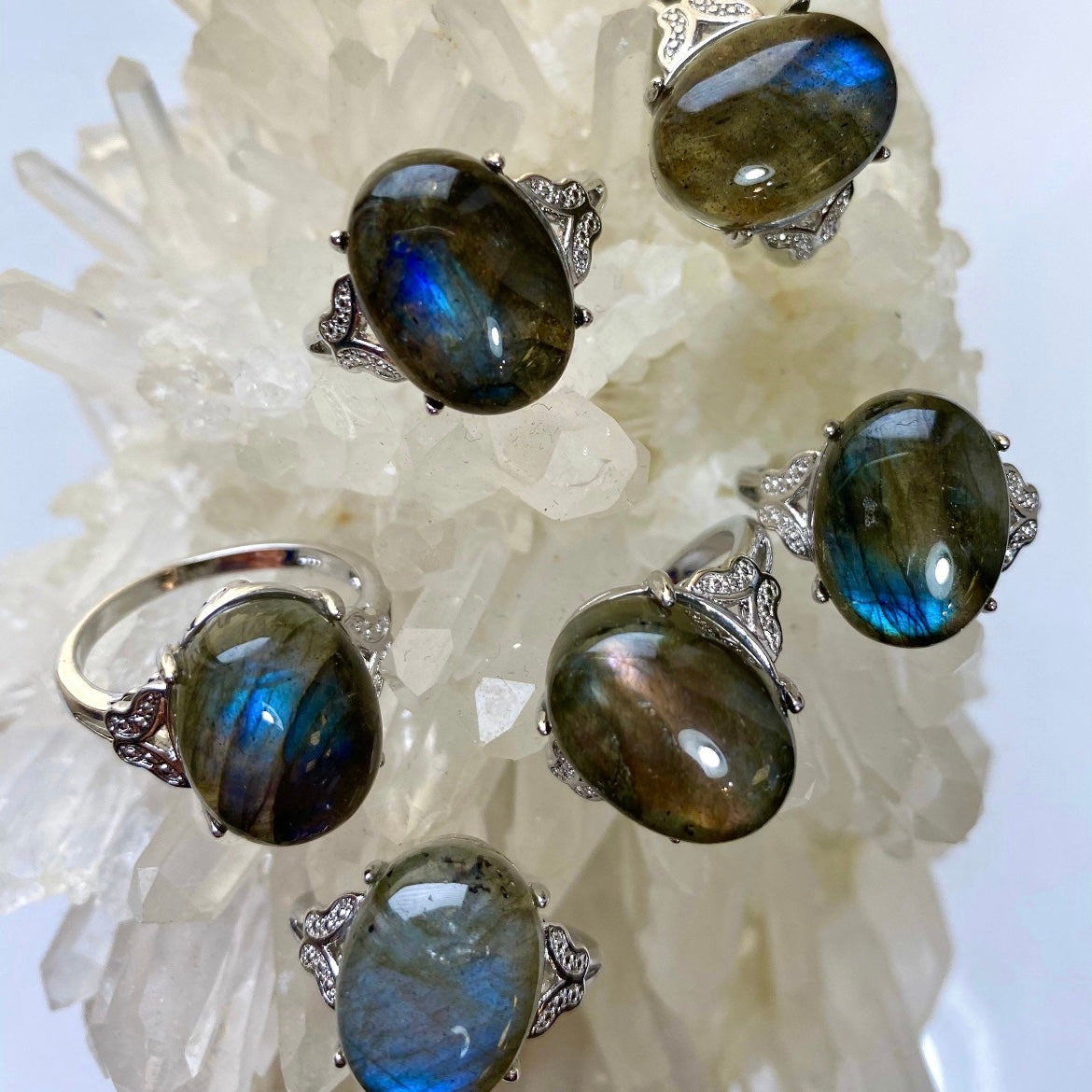 Labradorite Ring - Executive Gypsy