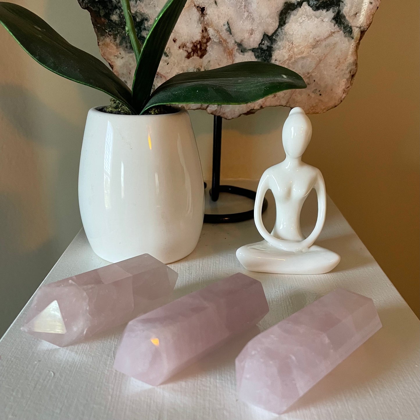 Double Terminated Rose Quartz - Executive Gypsy