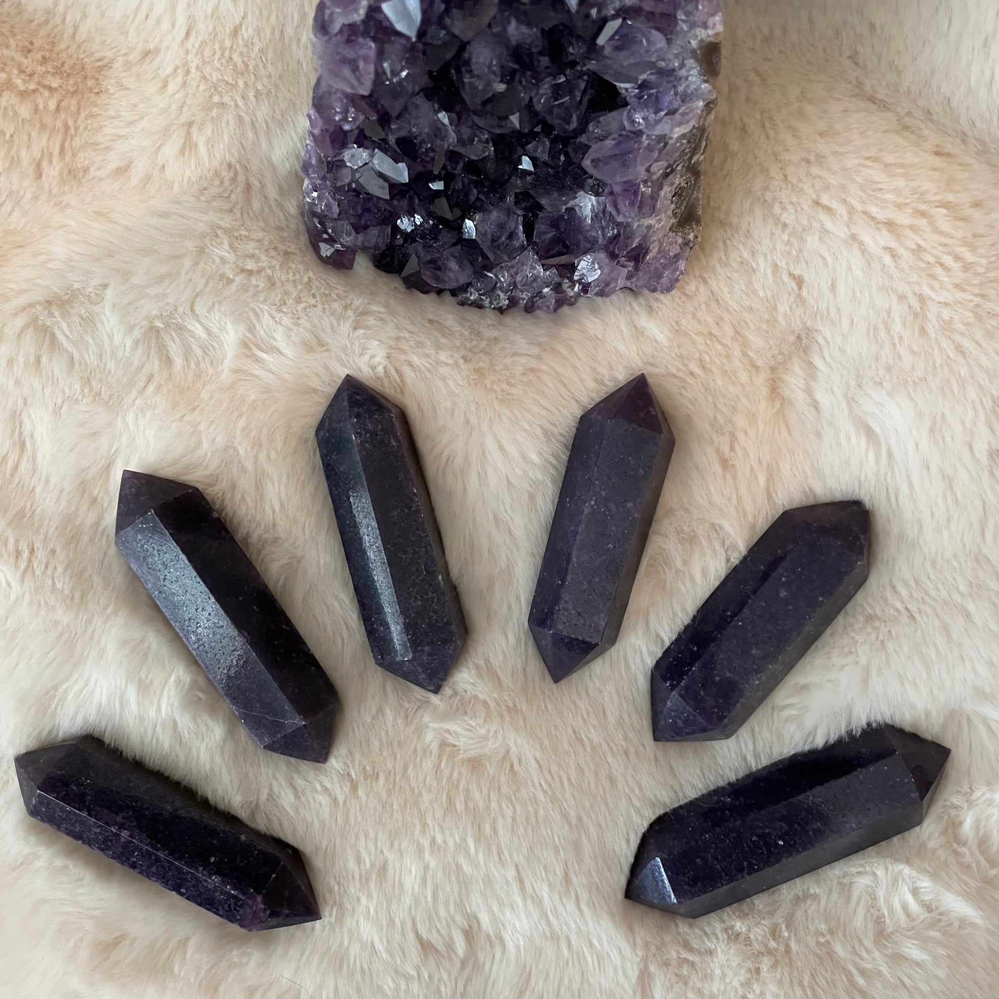 Double Terminated Lepidolite - Executive Gypsy