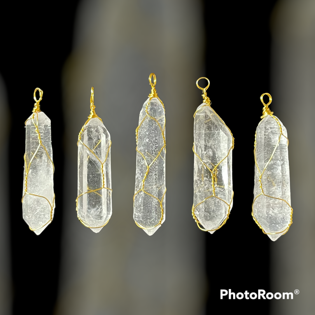 Lemurian Quartz Pendant - Executive Gypsy