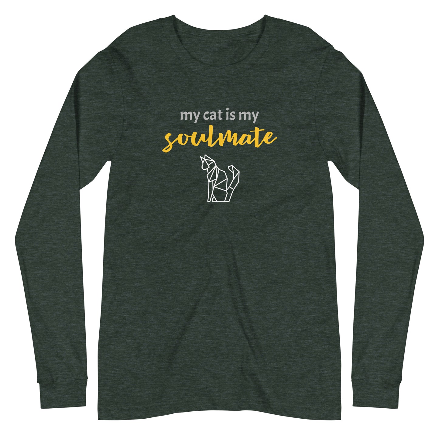 Cat Soulmate Unisex Long Sleeve Tee - Executive Gypsy