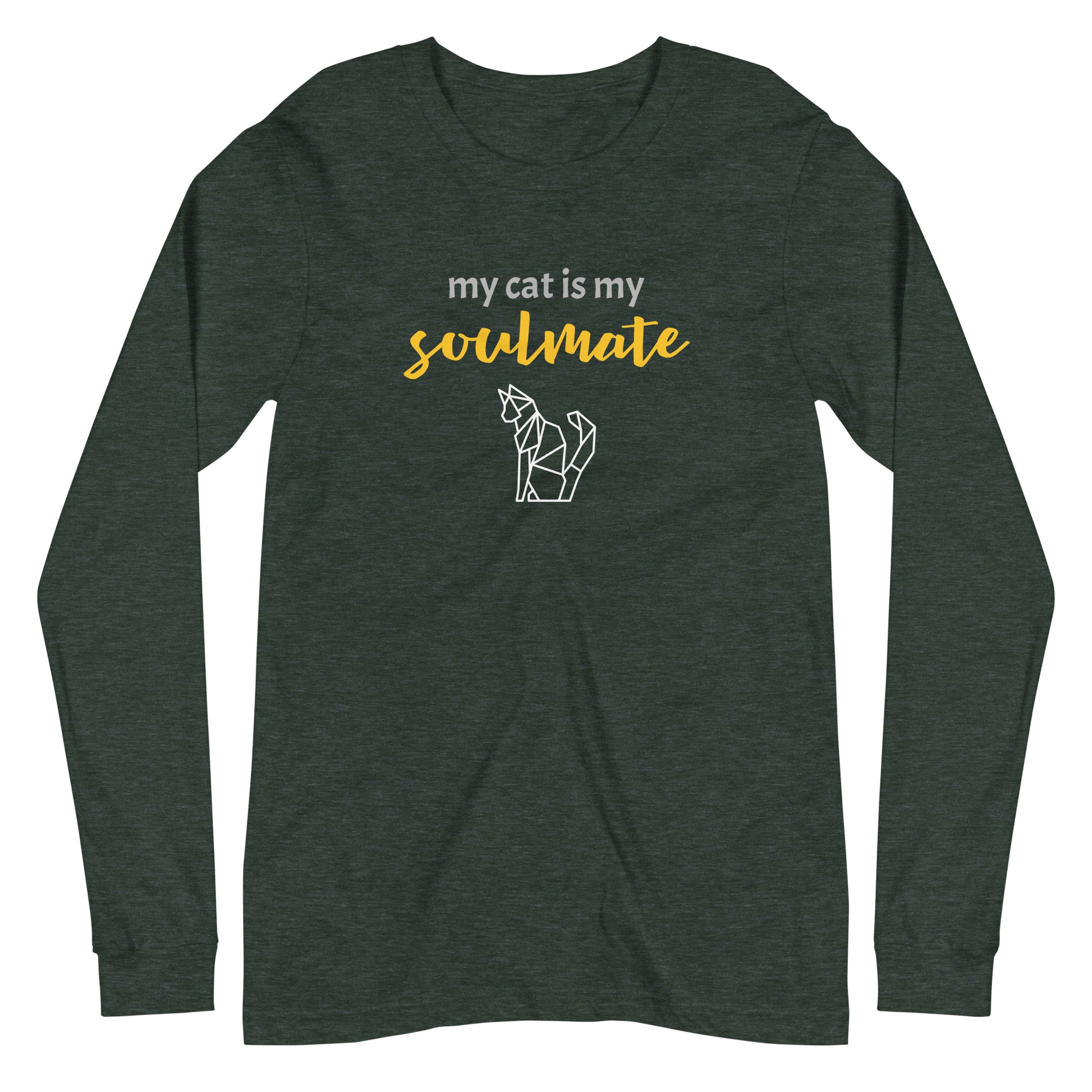 Cat Soulmate Unisex Long Sleeve Tee - Executive Gypsy