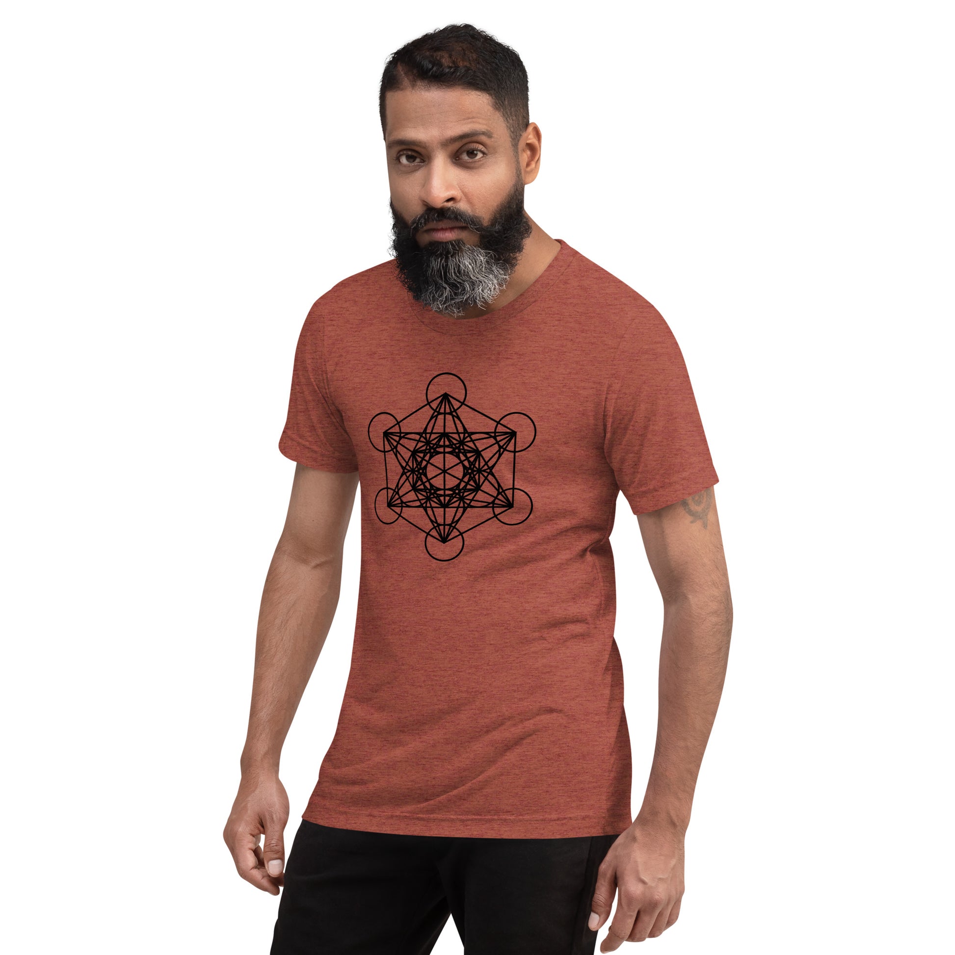 Metatron's Cube Short sleeve t-shirt - Executive Gypsy